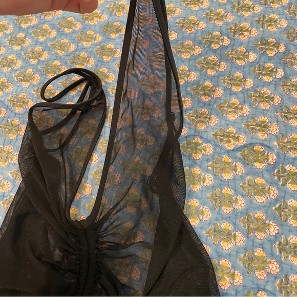 Minimale animale glimmer black beach dress coverup size small - Picture 8 of 9